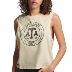 Sieviešu Superdry Vintage Collegiate Tank krekliņš bez piedurknēm cena un informācija | T-krekli sievietēm | 220.lv