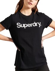 Sieviešu Superdry Logo klasiskais T-krekls cena un informācija | T-krekli sievietēm | 220.lv