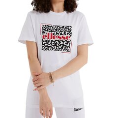 Ellesse sieviešu t-krekls Padd balts ar logo цена и информация | Женские футболки | 220.lv