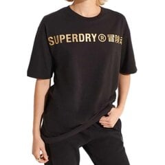 Sieviešu Superdry Corporate Logo folijas t-krekls kokvilna cena un informācija | T-krekli sievietēm | 220.lv