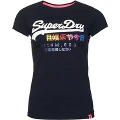 Superdry Premiu Goods Rhinestone Pop t-krekls sievietēm kokvilna cena un informācija | T-krekli sievietēm | 220.lv