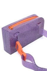 Melissa Use Me sieviešu violeta spīdīga nieru somiņa ar mirdzumu cena un informācija | Sieviešu somas | 220.lv
