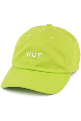 Unisex Huf Essentials Og Cv 6 Panel neona bezbola cepure cena un informācija | Sieviešu cepures | 220.lv