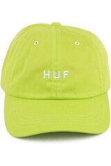 Unisex Huf Essentials Og Cv 6 Panel neona bezbola cepure cena un informācija | Sieviešu cepures | 220.lv