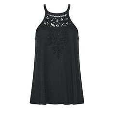 Sieviešu blūze SuperDry Vintage Jersey Lace Racer ar lina maisījumu цена и информация | Женские блузки, рубашки | 220.lv