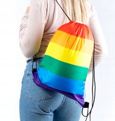 SOMA MUGURSOMA LGBT VARAVĪKSNES LEPNUMS VARAVĪKSNES SOMA 01 plecten01 cena un informācija | Sieviešu somas | 220.lv