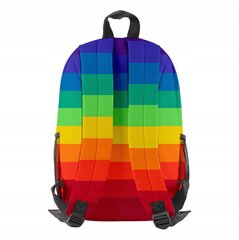 Радужная сумка-рюкзак LGBT PRIDE Школьная сумка XL RB05-LGBT-XL цена и информация | Женские сумки | 220.lv