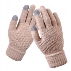 Akrila HANDS Warm Touch Beige R02 R02-BEZOWE cena un informācija | Sieviešu cimdi | 220.lv