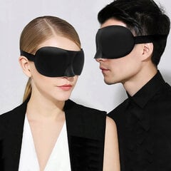 Комфортная маска для сна 3D на липучках и с эффектом памяти цена и информация | Женские пижамы, ночнушки | 220.lv