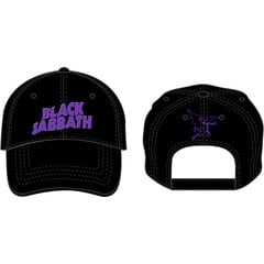 Бейсболка BLACK SABBATH UNISEX BASEBALL CAP: DEMON & LOGO цена и информация | Мужские шарфы, шапки, перчатки | 220.lv