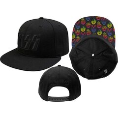 Бейсболка KISS UNISEX SNAPBACK CAP: NEON FACES цена и информация | Мужские шарфы, шапки, перчатки | 220.lv