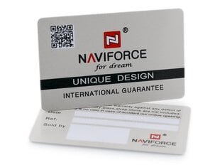 Часы для мужчин NAVIFORCE - CYCLONE (zn036b) + коробка TAY7240 цена и информация | Мужские часы | 220.lv