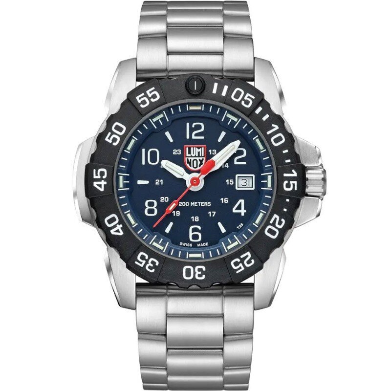 Luminox Navy SEAL Steel Military Dive XS.3254.CB XS.3254.CB cena un informācija | Vīriešu pulksteņi | 220.lv