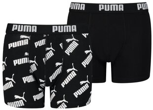 Puma Trikotāžas Apakšveļa Boys Aop Box Black 935526 01 935526 01/164 cena un informācija | Vīriešu jakas | 220.lv