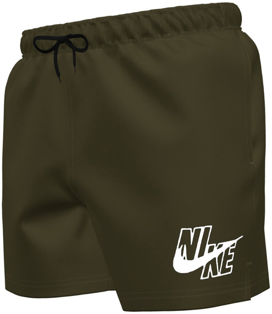 Nike Peldēšanas Šorti Logo Solid 5""In Short Khaki NESSA566 240 NESSA566 240/2XL цена и информация | Peldšorti, peldbikses | 220.lv