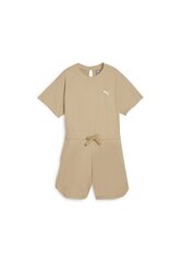 Puma Sporta Tērpi Her Short Jumpsuit Cream 677891 83 677891 83/XS cena un informācija | Vīriešu jakas | 220.lv