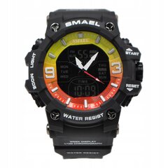 МУЖСКИЕ ЧАСЫ SMAEL DUAL SPORT WATERPROOF W11 W-11 цена и информация | Мужские часы | 220.lv