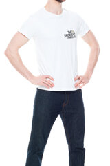 Trace of Space vīriešu balts T-krekls "The droids face" TOSW10015_S cena un informācija | Vīriešu T-krekli | 220.lv