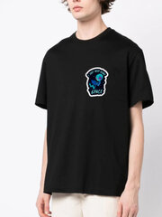Trace of Space Oversize T-krekls vīriešiem melns "Man vienkārši vajag vietu" TOSB20064_S cena un informācija | Vīriešu T-krekli | 220.lv