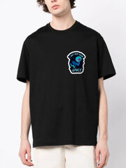 Trace of Space Oversize T-krekls vīriešiem melns "Man vienkārši vajag vietu" TOSB20064_S cena un informācija | Vīriešu T-krekli | 220.lv