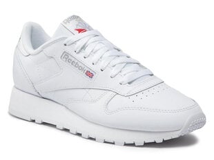 Classic leather reebok 100008492 vīriešiem balta men's white 100008492 цена и информация | Кроссовки для мужчин | 220.lv