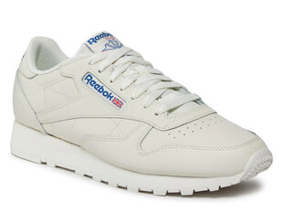 Classic leather reebok 100032947 vīriešiem smelio spalvos men's beige 100032947 цена и информация | Кроссовки для мужчин | 220.lv