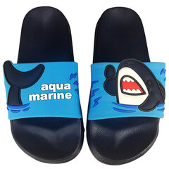 Шлепанцы Shark Flip Flops Navy Blue 24 T2537 BLUE 24 цена и информация | Детские тапочки, домашняя обувь | 220.lv