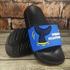 Детские шлепанцы Shark Flip Flops черно-синие T2537 ROYAL цена и информация | Детские тапочки, домашняя обувь | 220.lv