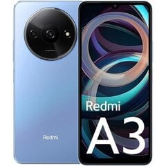 Xiaomi Redmi A3, zils cena un informācija | Mobilie telefoni | 220.lv