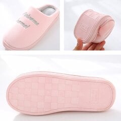 Тапочки Welcome Home 36/37 WH1 PINK 36/37 цена и информация | Шлепанцы, тапочки для женщин | 220.lv