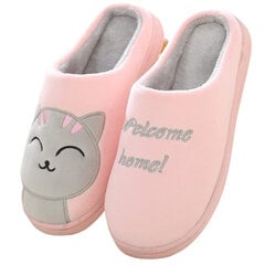 Тапочки Welcome Home 36/37 WH1 PINK 36/37 цена и информация | Шлепанцы, тапочки для женщин | 220.lv