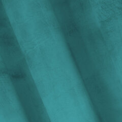 Ready-made velvet curtain PACIFIC on tape, 140x250, ZPAT-05 DARK TURQUOISE цена и информация | Шторы, занавески | 220.lv