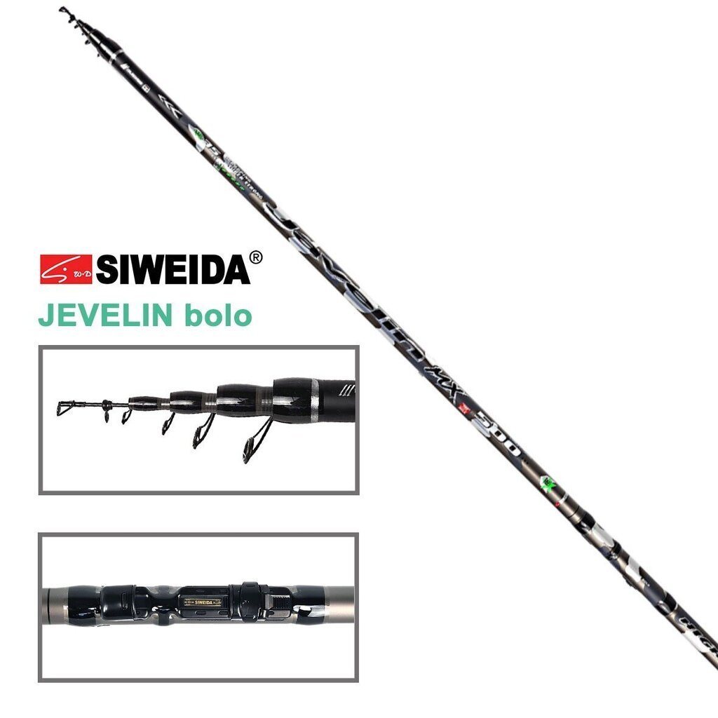 Makšķere SWD Javelin bolo 6m līdz 35g цена и информация | Makšķeres, spiningi, makšķeru turētāji un statīvi | 220.lv