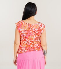 Zabaione женская футболка GERALDINE TS*P4028, розовый/оранжевый 4067218820208 цена и информация | Женские футболки | 220.lv