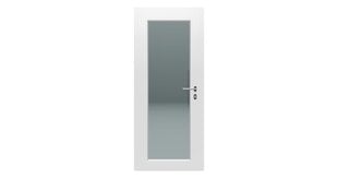 PVC priekšējās durvis 900*2100 kreisās baltas/baltas Arutech Best Windows cena un informācija | Ārdurvis | 220.lv