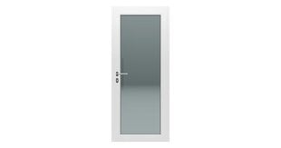 PVC priekšējās durvis 900*2100 kreisās baltas/baltas Arutech Best Windows цена и информация | Уличные двери | 220.lv