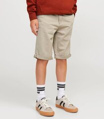 Jack & Jones детские шорты 12172213*02, бежевый 5715507743149 цена и информация | Шорты для мальчиков | 220.lv