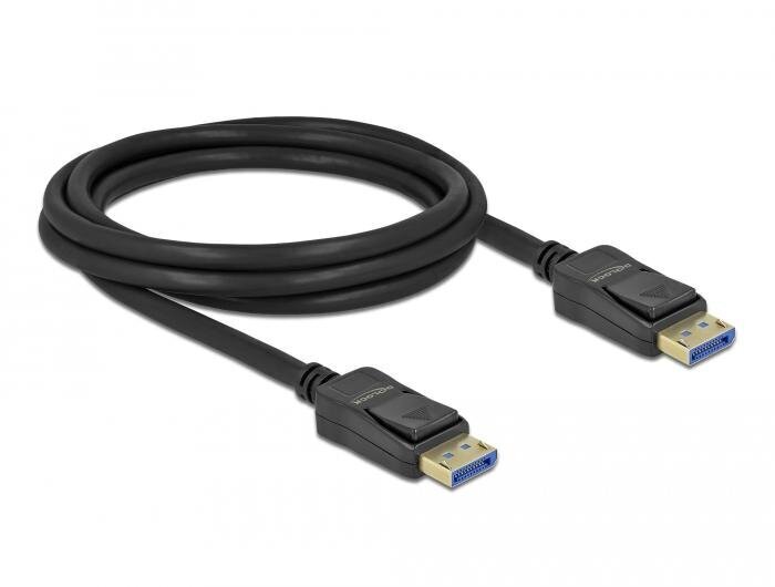 Delock Cable DisplayPort2.0 spraudnis, 2 m цена и информация | Kabeļi un vadi | 220.lv