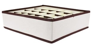 Organizators, 32x32x10 cm cena un informācija | Veļas grozi un mantu uzglabāšanas kastes | 220.lv