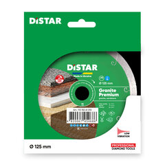 Dimanta disks Distar Granite Premium, 125 mm cena un informācija | Rokas instrumenti | 220.lv