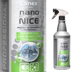 CLINEX Nano Protect Silver Nice 1L šķidrs dezinfekcijas līdzeklis gaisa kondicionēšanai un ventilācijai цена и информация | Автохимия | 220.lv