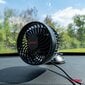 Ventilators 12V, ar piesūcekni, Amio cena un informācija | Auto piederumi | 220.lv