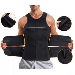 Vīriešu NEOPRENE SKIN-SLIMMING VEST r.L cena un informācija | Koriģējošā veļa | 220.lv