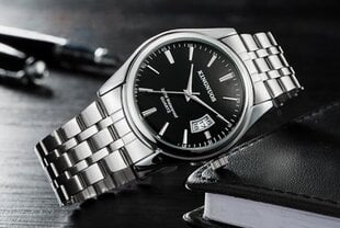 Kingnuos повседневные кварцевые наручные часы из нержавеющей стали для мужчин LD-00000375P цена и информация | Мужские часы | 220.lv