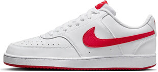 Nike Обувь Nk Court Vision Lo Nn Ess White Red HF1744 101 HF1744 101/8 цена и информация | Кроссовки для мужчин | 220.lv