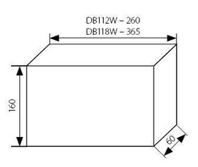 Virsmontējams sadales skapis cena un informācija | Elektrības slēdži, rozetes | 220.lv