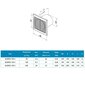 Silenta 150 S THL, ventilators cena un informācija | Ventilatori | 220.lv