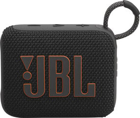 JBL Go 4 Black JBLGO4BLK cena un informācija | Skaļruņi | 220.lv