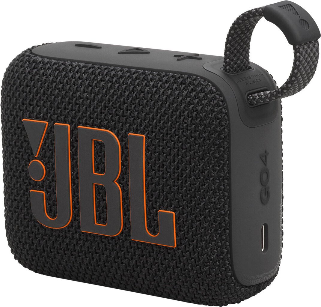 JBL Go 4 Black JBLGO4BLK цена и информация | Skaļruņi | 220.lv