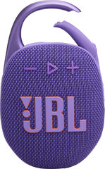 JBL Clip 5 Фиолетовый JBLCLIP5PUR цена и информация | Аудиоколонки | 220.lv